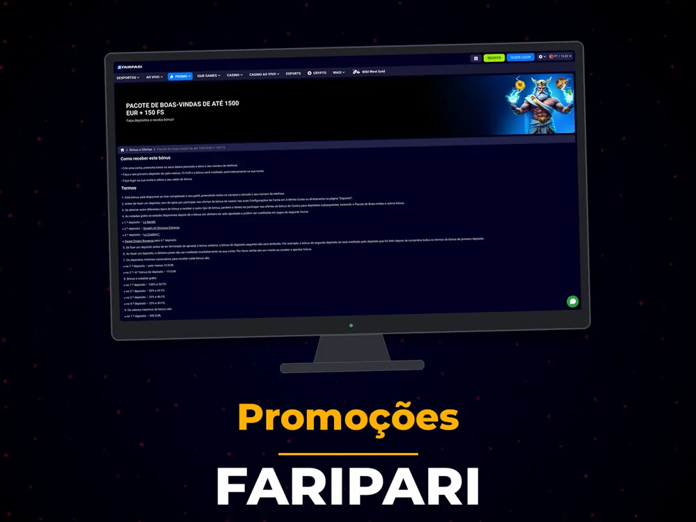 Faripari - Promoções
